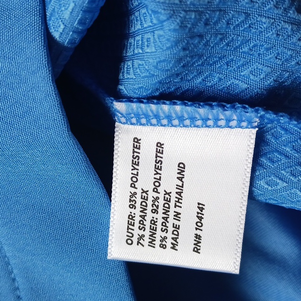Lady Hagan Skort Pleated Golf Tennis Sport Shorts Skirt Blue Plus Size 16 - Picture 8 of 11